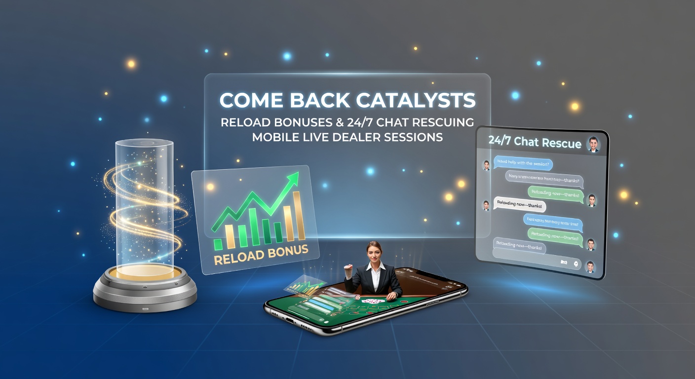Chatvenster open tijdens mobiele live dealer sessie met reload bonus notificatie en succesvolle comeback
