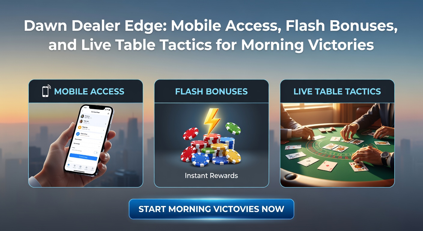 Mobiele blackjack app op een zonsopgang achtergrond met live dealer tafels en bonus iconen