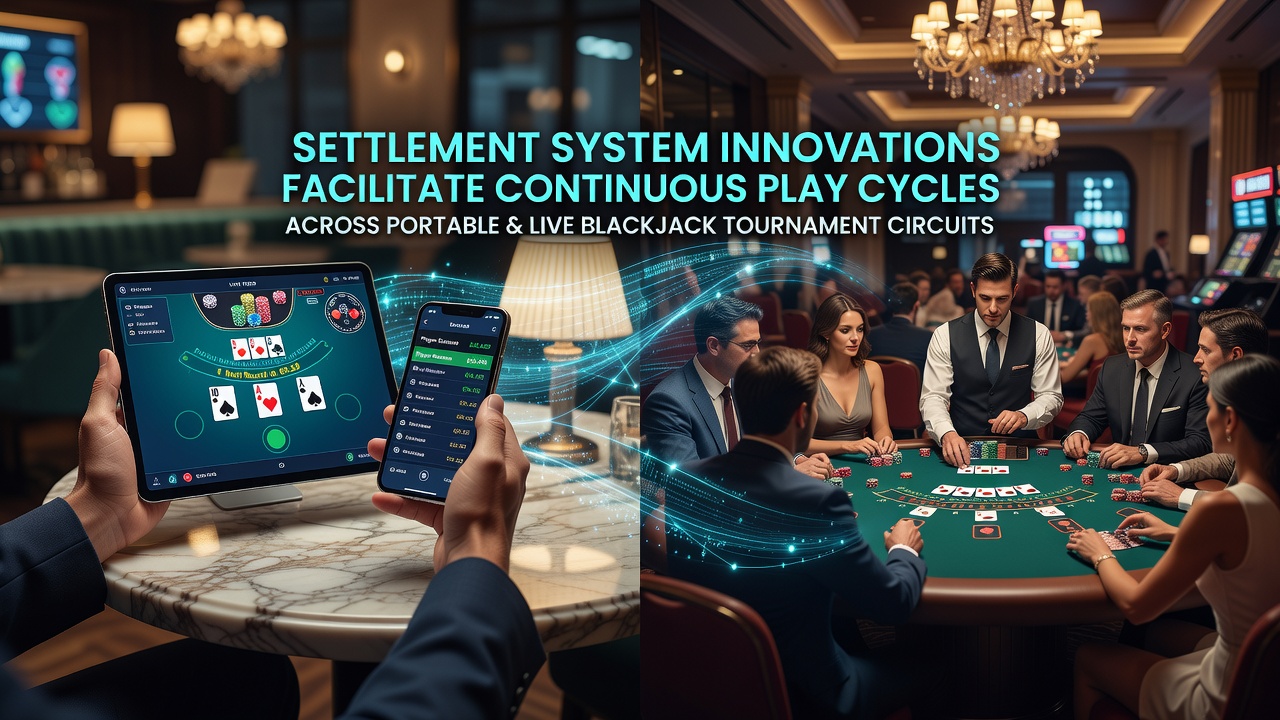 Innovatieve afwikkelingssystemen in blackjack toernooien met mobiele en live componenten