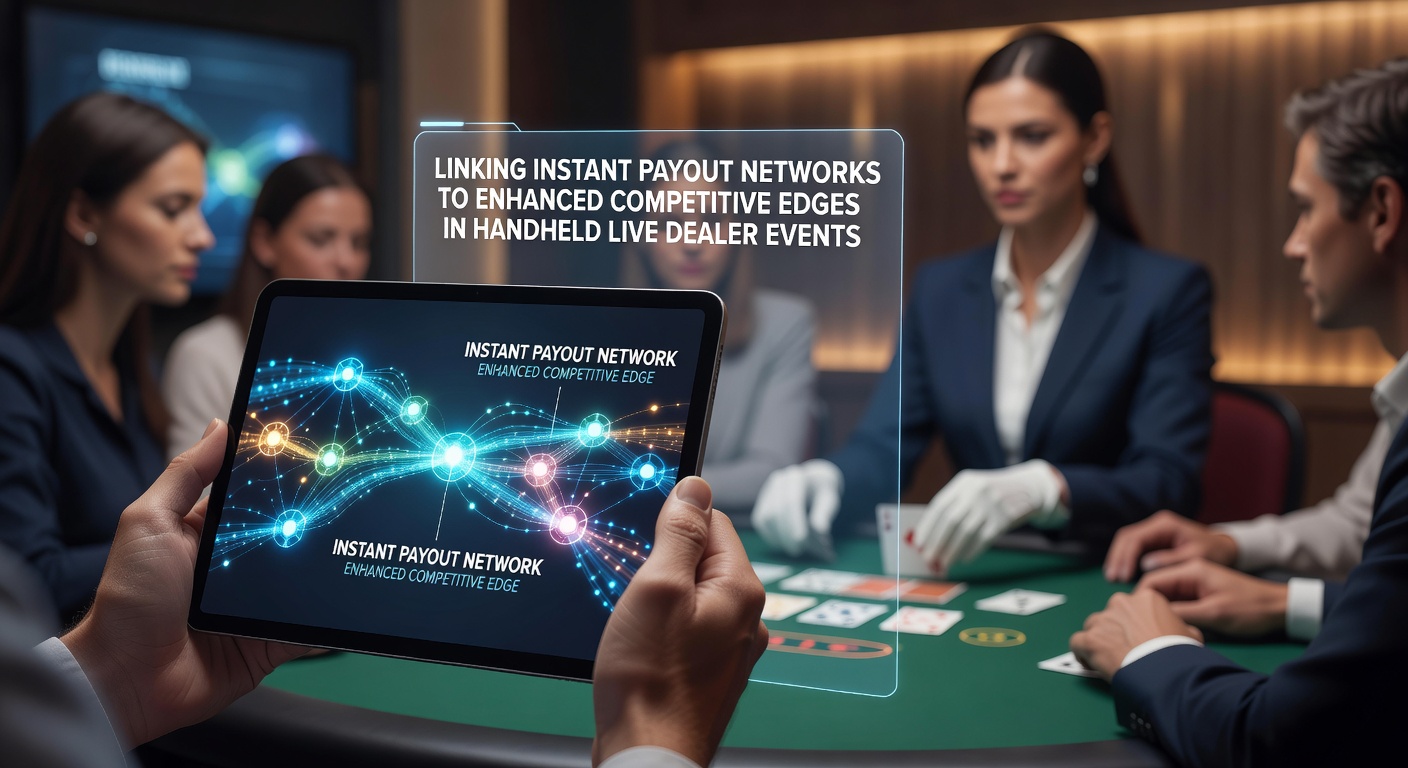 Mobiele live dealer blackjack sessie met directe uitbetalingsopties op handheld apparaten