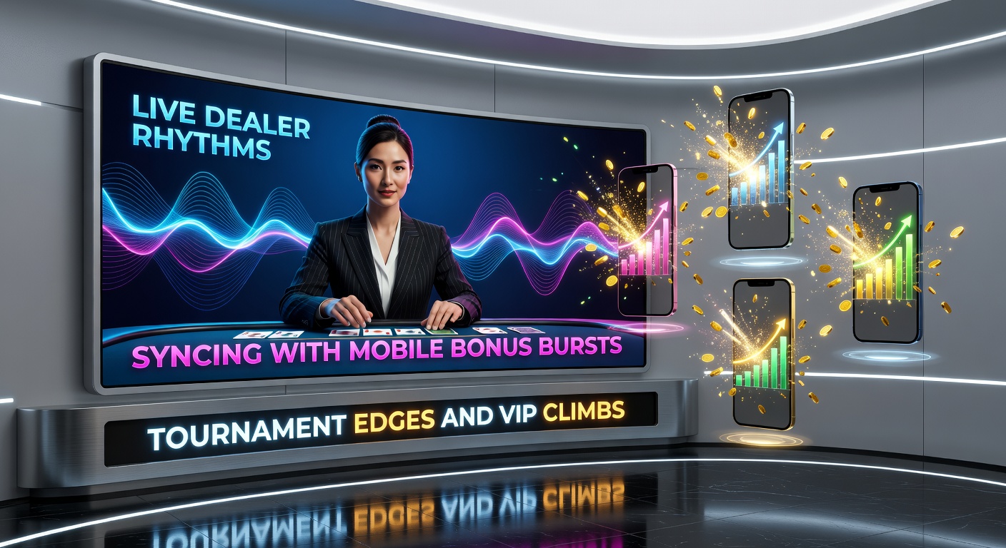 Mobiele scherm met live dealer ritme en actieve bonus burst tijdens toernooi fase