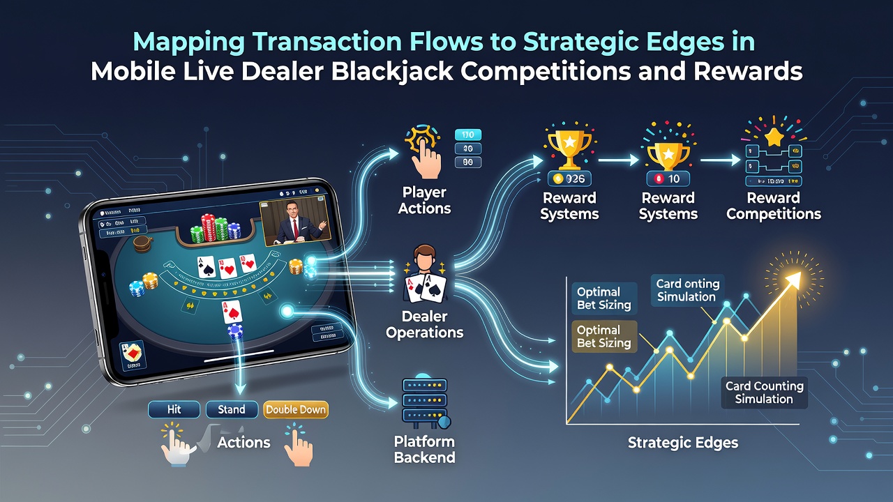 Mobiele transacties en VIP beloningen in blackjack competities