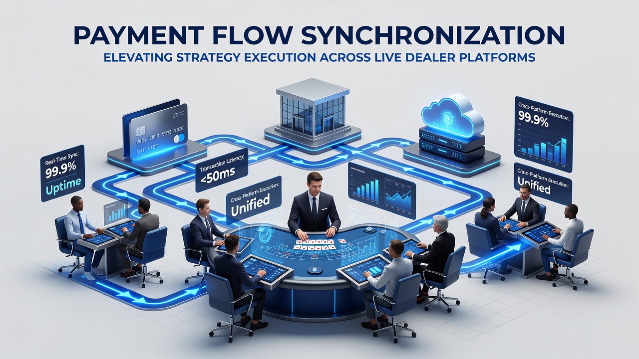 Real-time dashboard van live dealer sessies met gesynchroniseerde betalings- en strategiegegevens